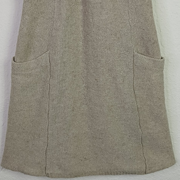 Anthro Moth Converging Roads Ruffle Sweater Dress - Picture 6 of 15